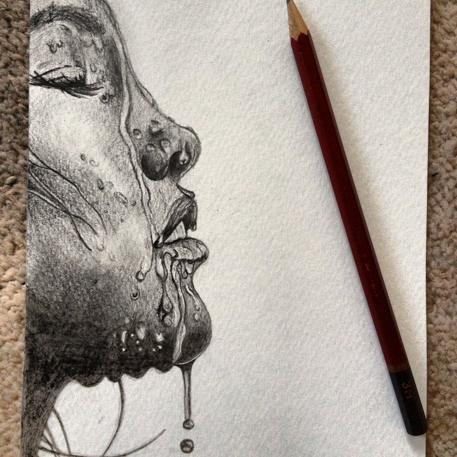 Water Realistic Drawing