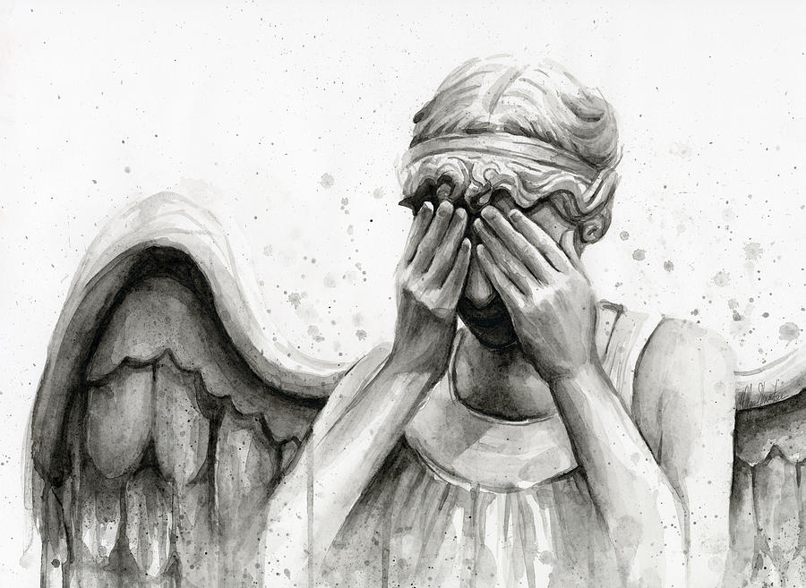 Weeping Angel Drawing Pic