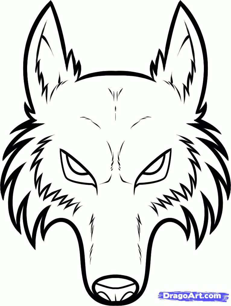 Werewolf Head Pic Drawing