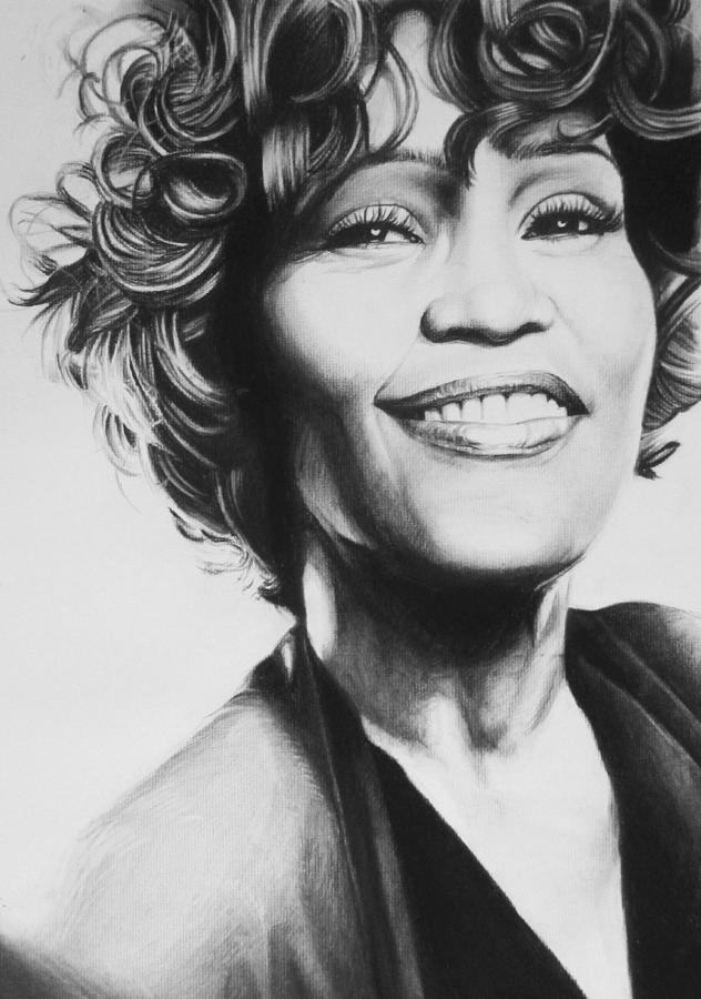 Whitney Houston Drawing Picture