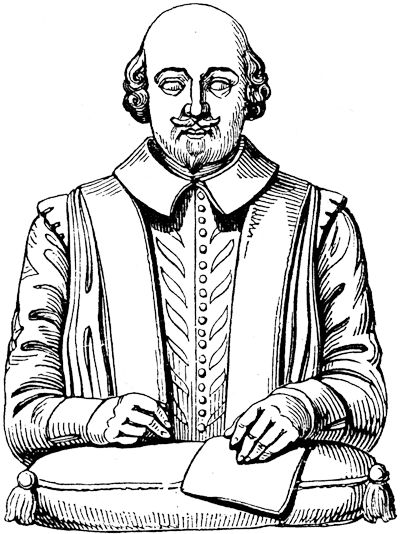 William Shakespeare Photo Drawing
