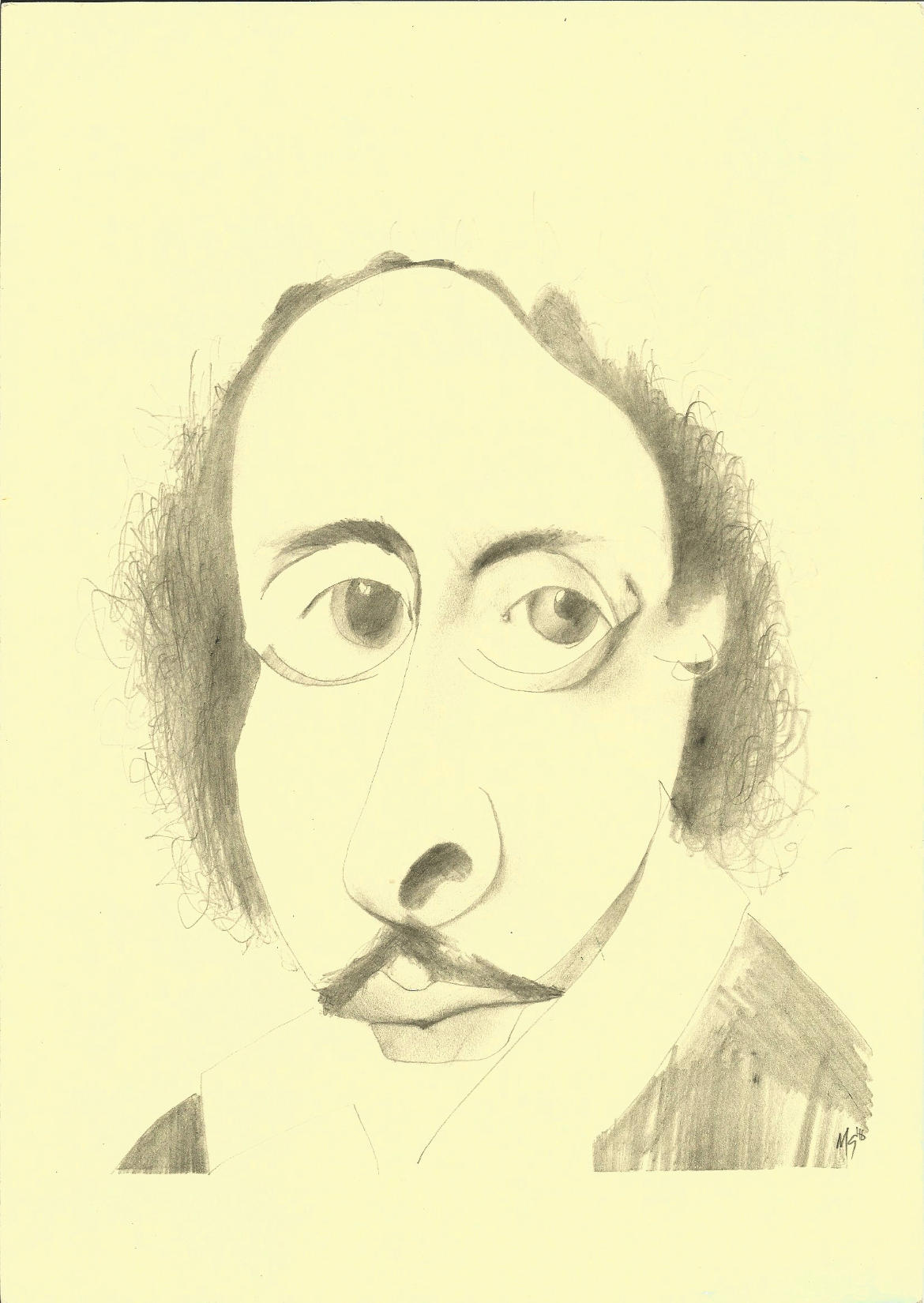 William Shakespeare Picture Drawing