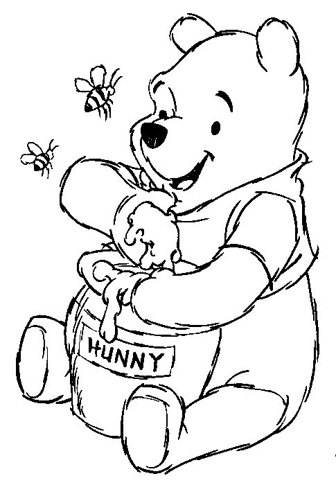 Winnie The Pooh Sketch