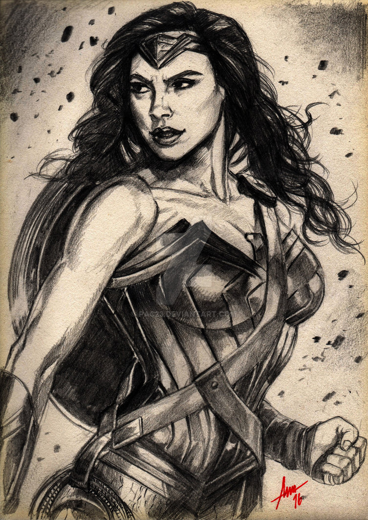 Wonder Woman Best Drawing