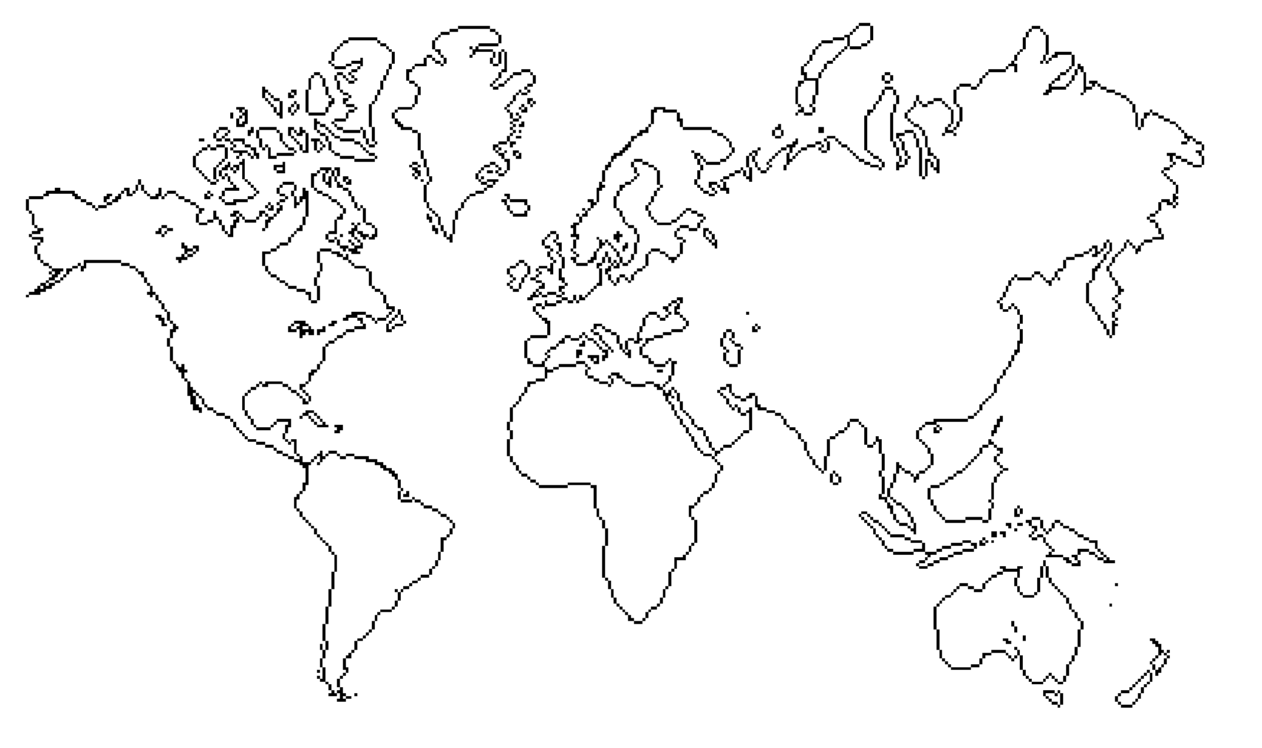 World Map Beautiful Image Drawing