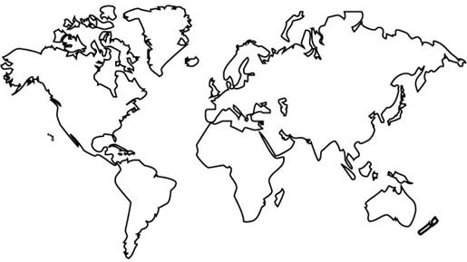 World Map Best Art