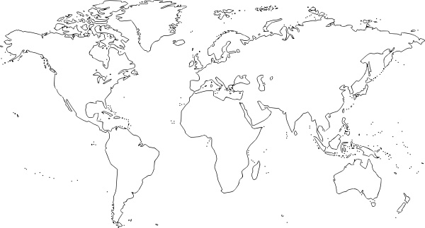 World Map Best Drawing