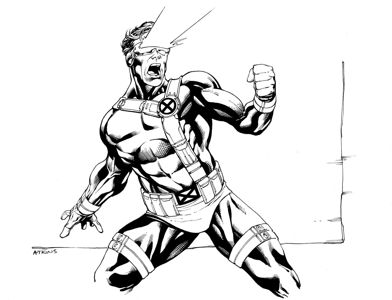 X-Men Image Drawing