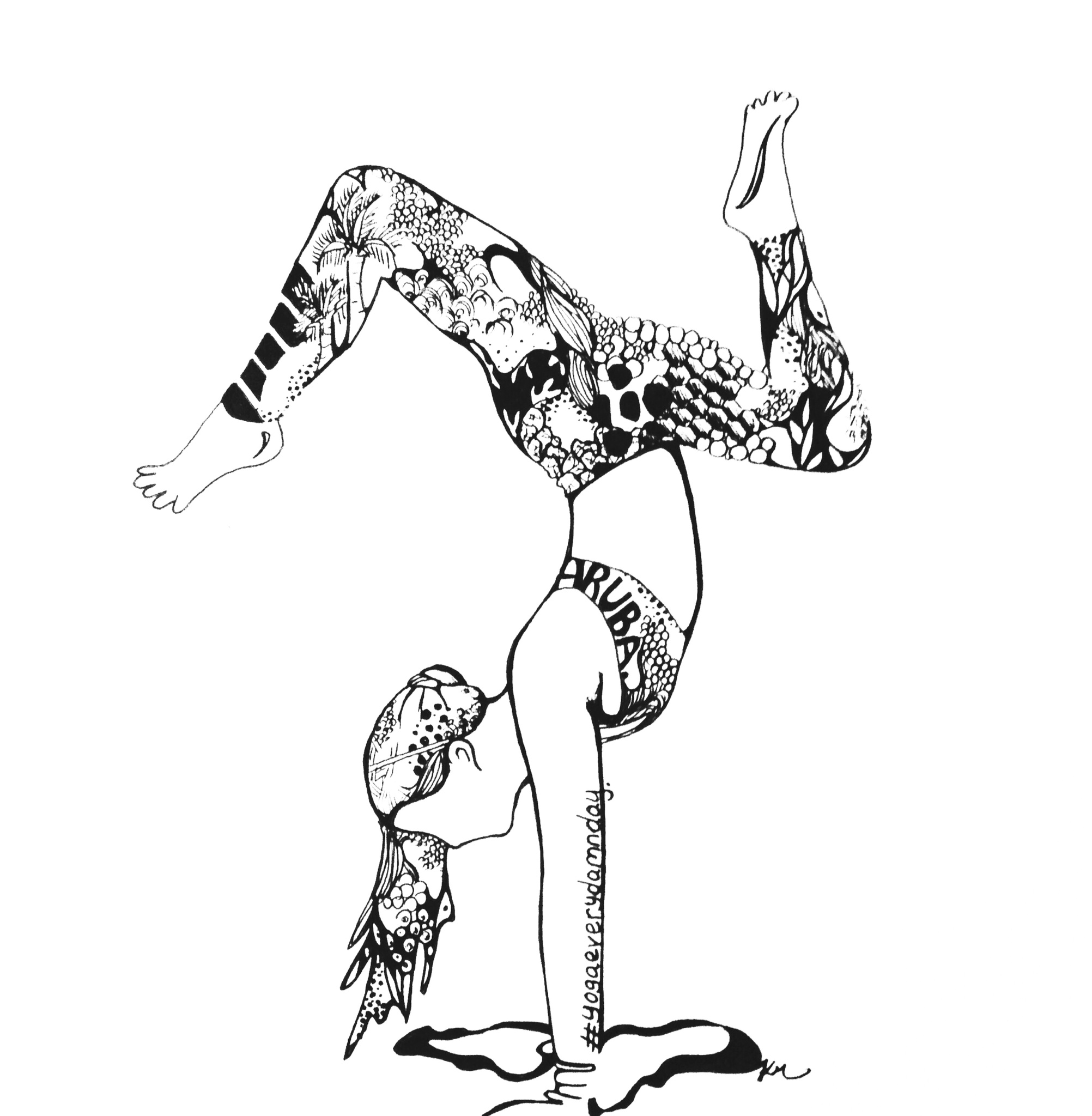 Yoga Sketch