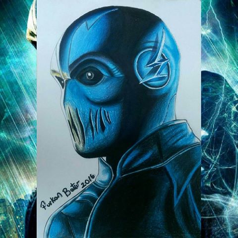 Zoom The Flash Drawing