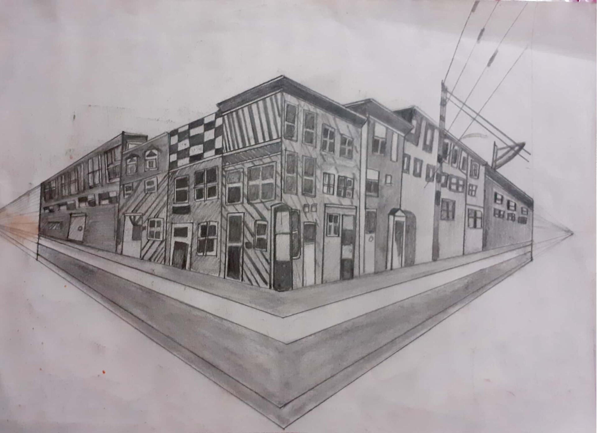 2 Point Perspective Drawing Amazing