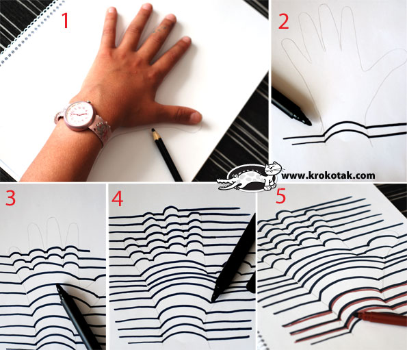 3D Hand Best Drawing