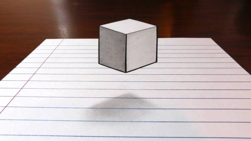 3D Illusion Drawing Realistic