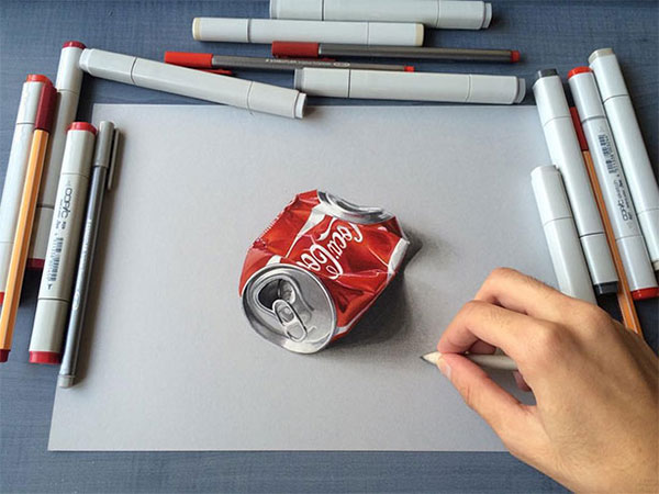 3D Pencil Drawing Pics