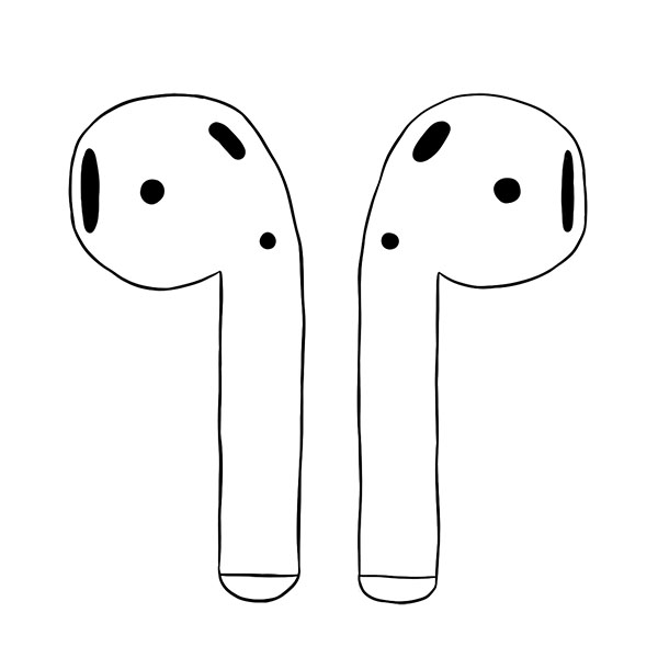 Airpods Drawing Pictures