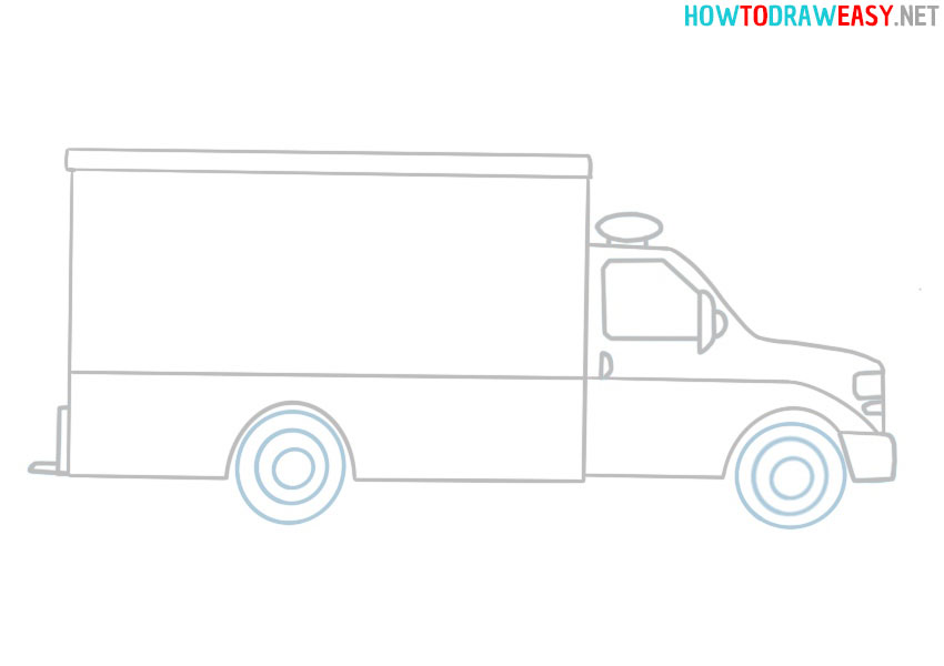 Ambulance Drawing Art