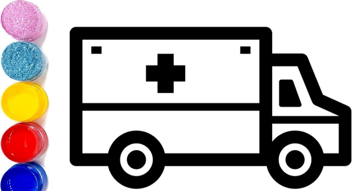 Ambulance Drawing High-Quality