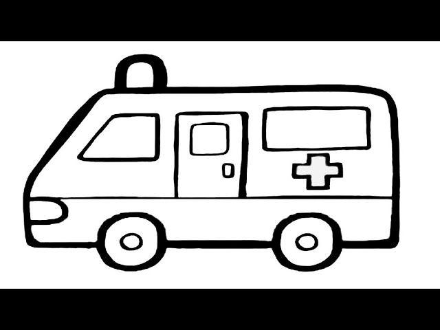 Ambulance Drawing Pic