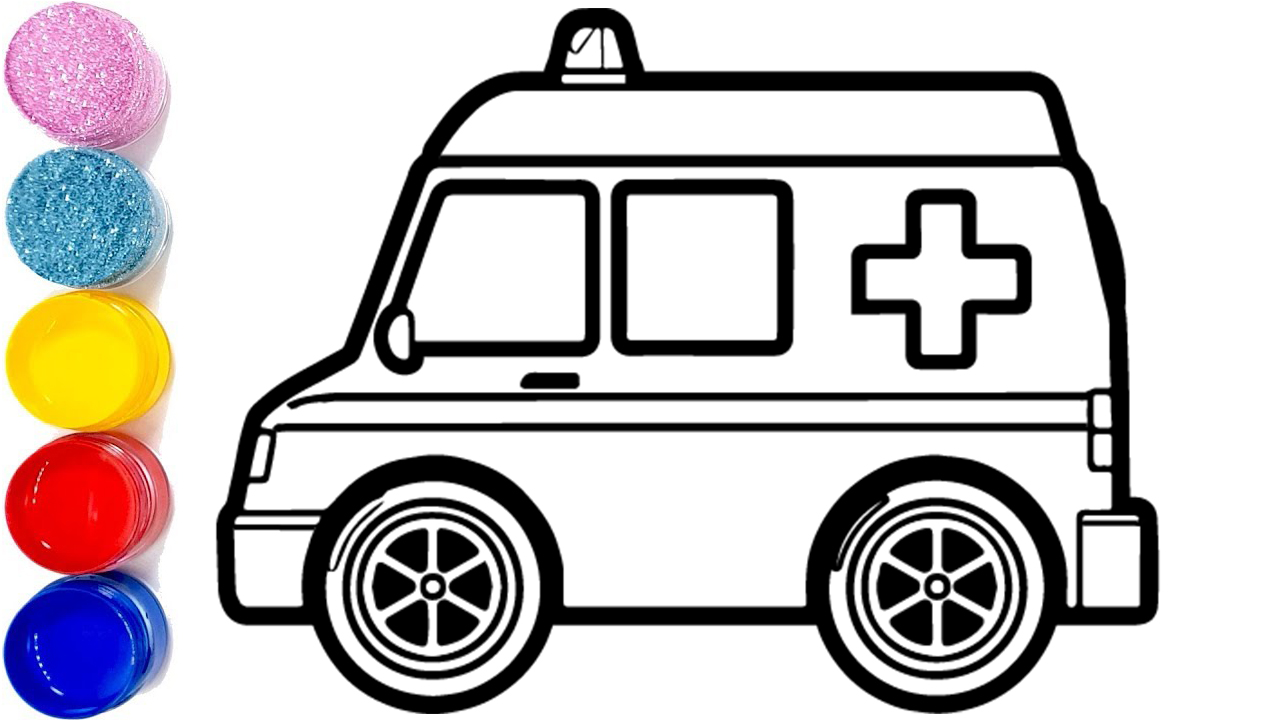 Ambulance Drawing Sketch
