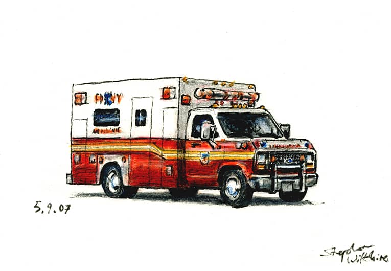 Ambulance Drawing