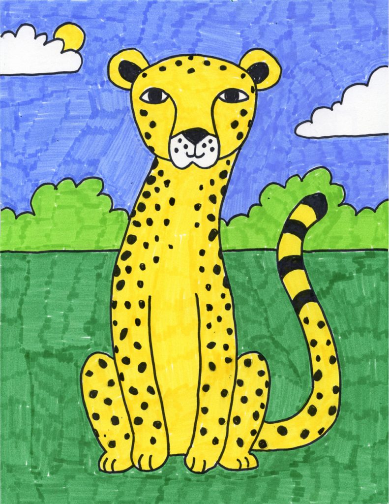 Animal Kid Drawing Realistic