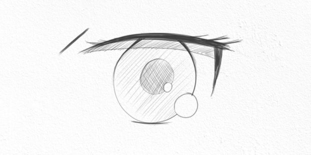 Animation Eyes Drawing High-Quality