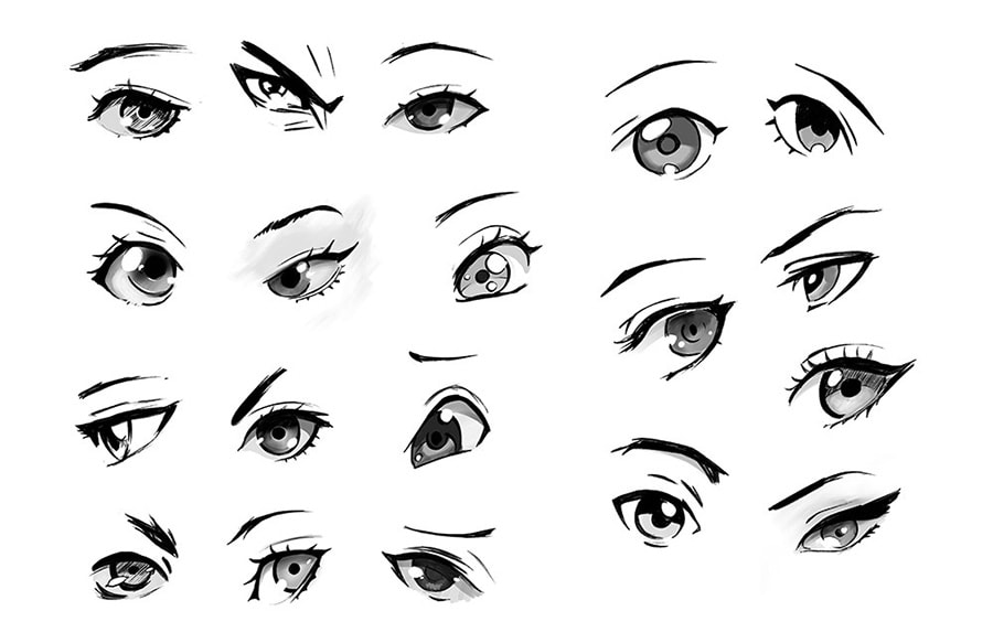 Animation Eyes Drawing Realistic
