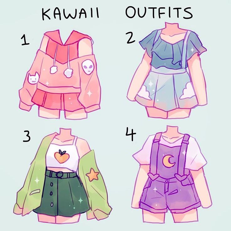 Anime Clothes Drawing Photo
