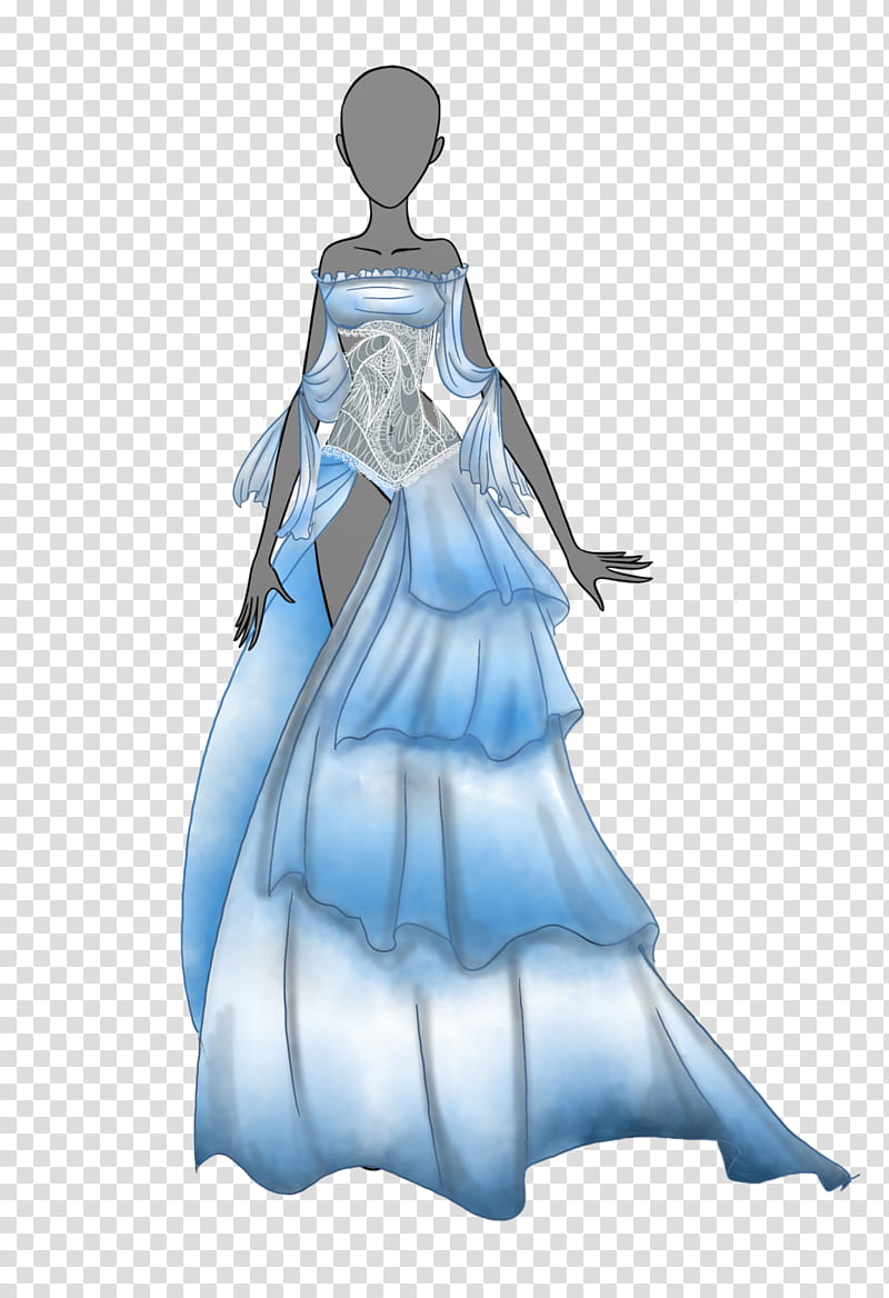 Anime Dress Drawing Picture - Drawing Skill