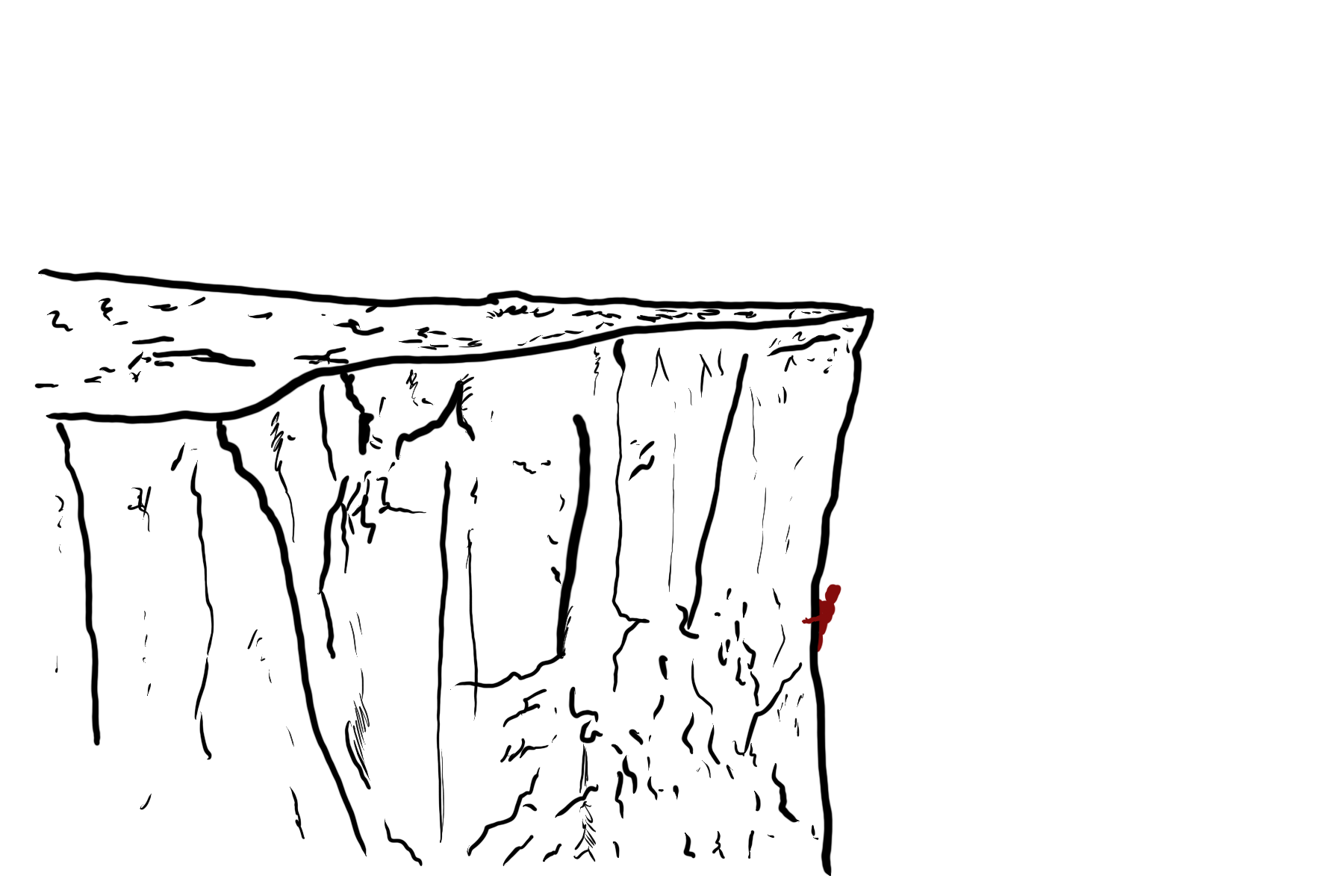 Cliff Drawing Picture