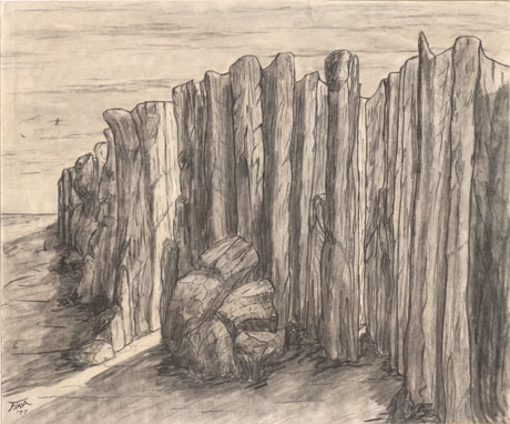 Cliff Drawing Realistic