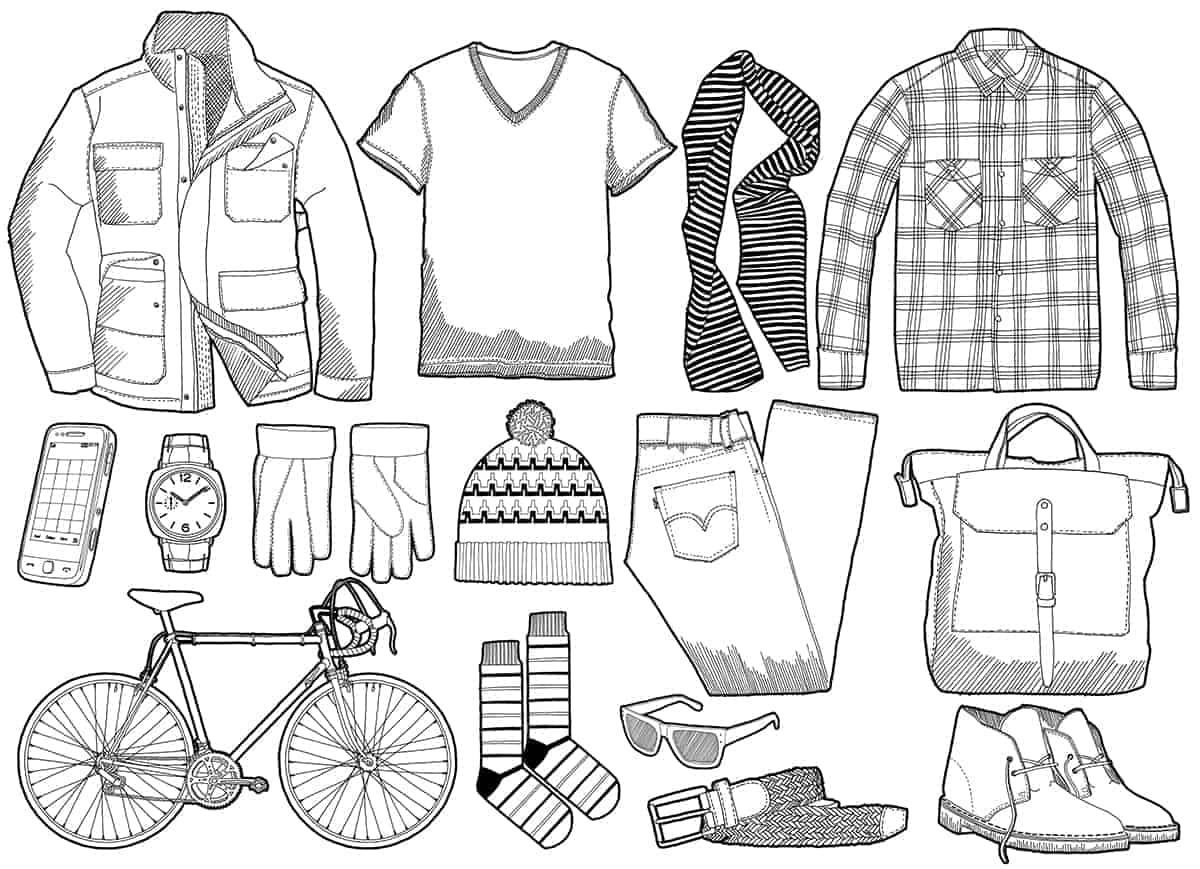 Clothes Drawing Pictures
