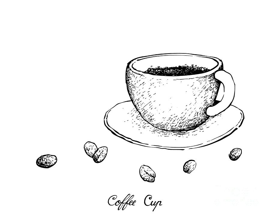 Coffee Drawing Photo
