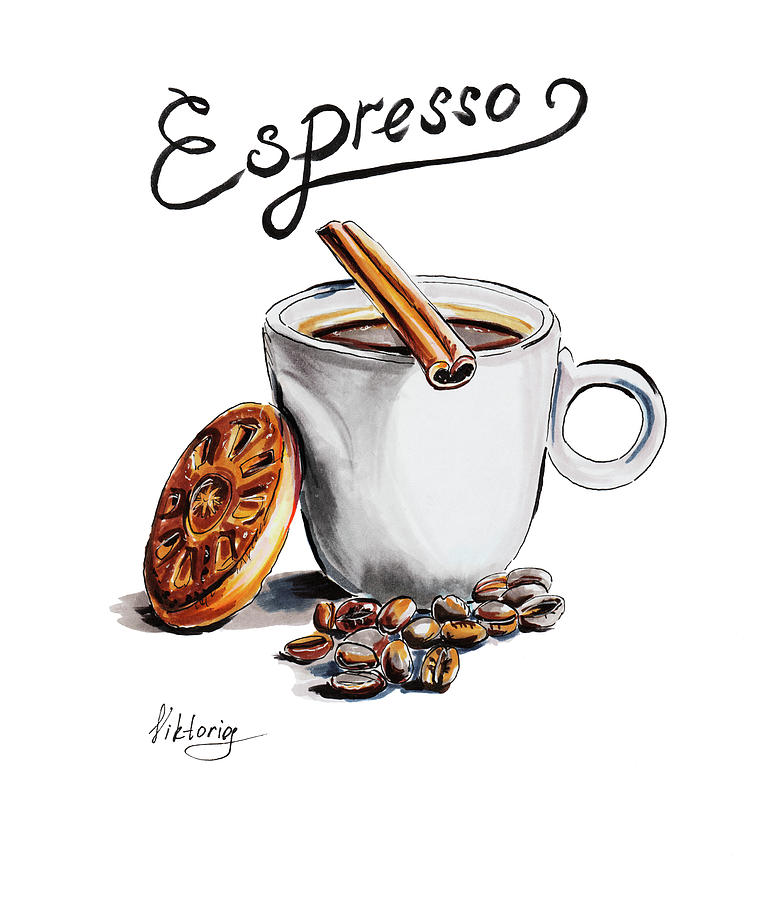 Coffee Drawing Picture