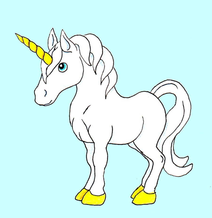 Cute Unicorn Drawing Images