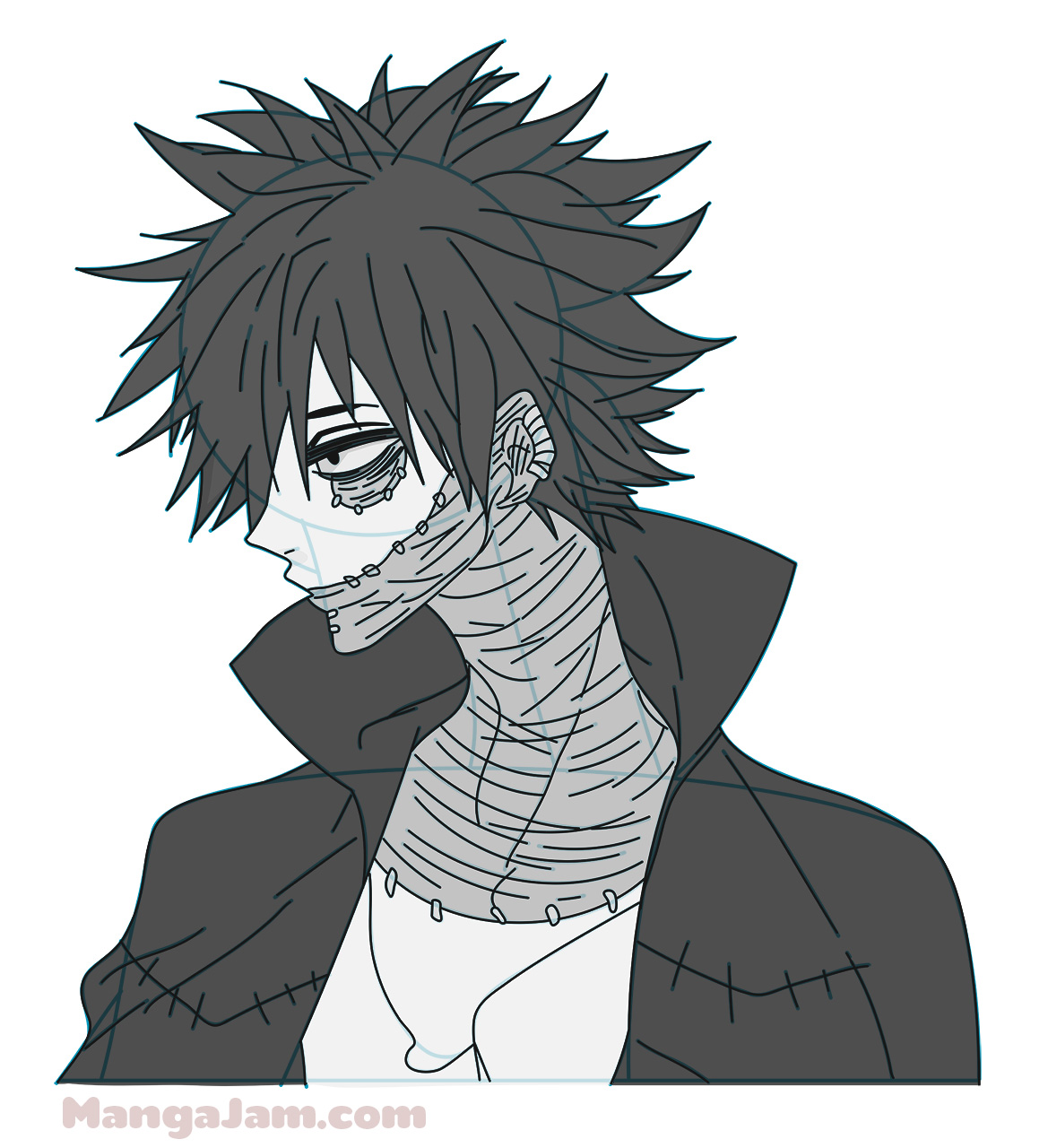 Dabi Drawing Realistic