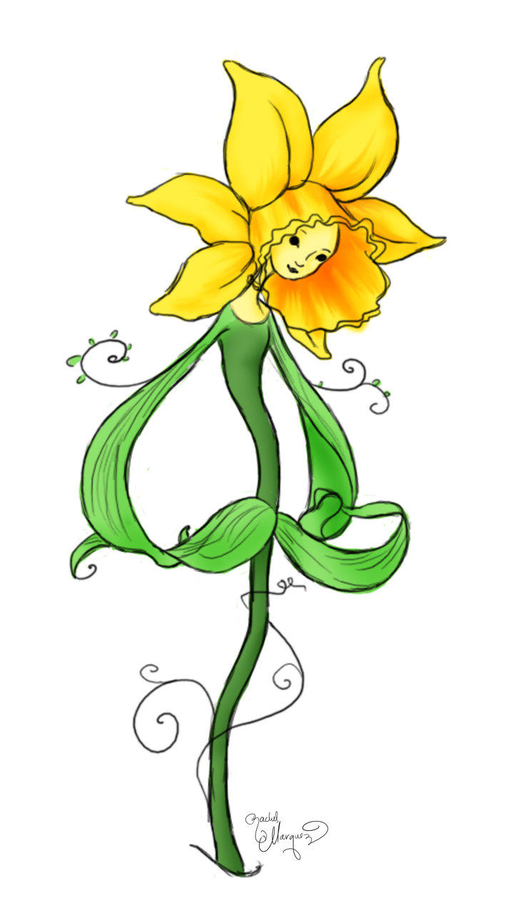 Daffodils Best Drawing