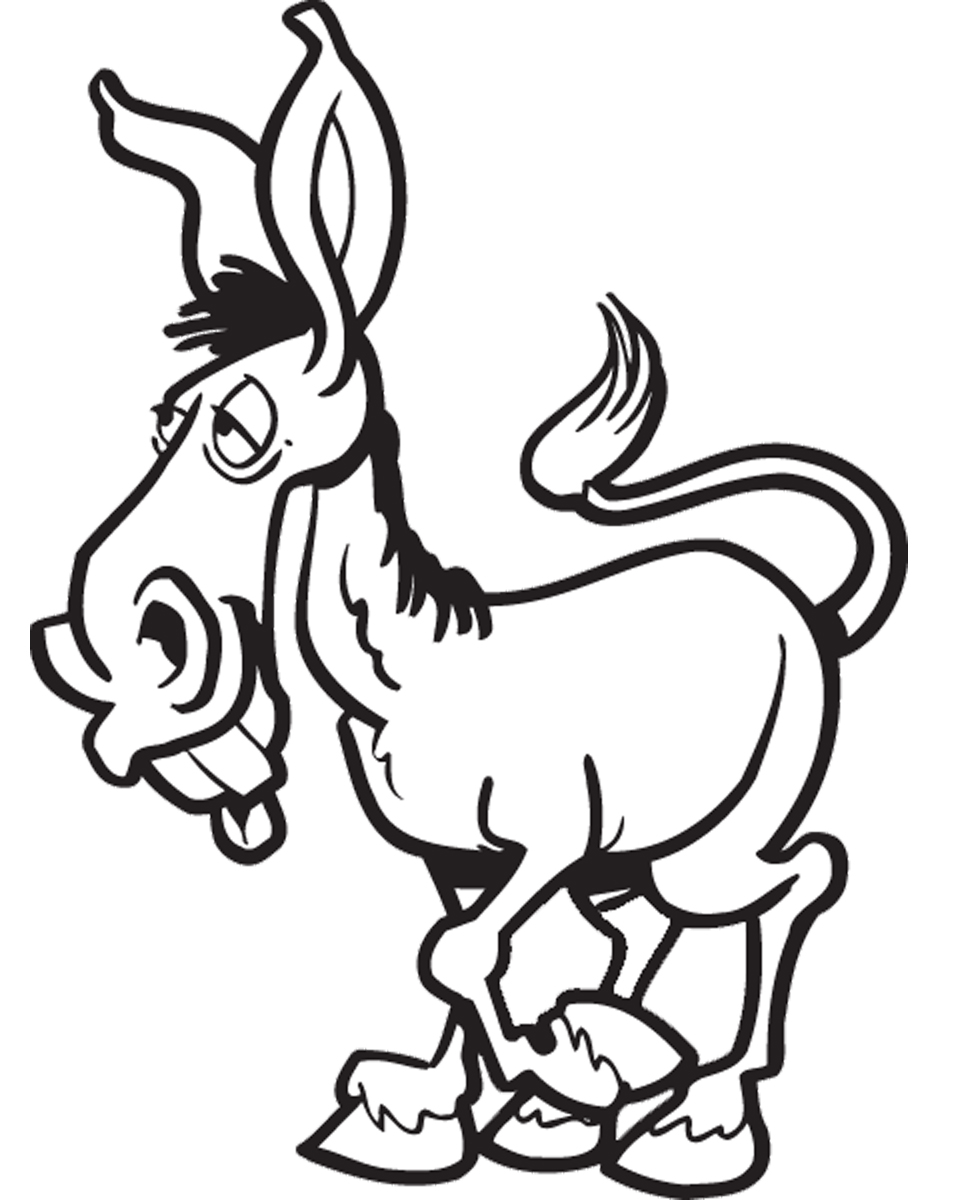 Donkey Drawing Pic