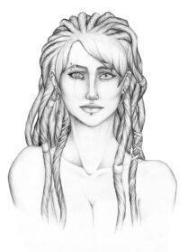 Dreadlocks Base Drawing Dreadlocks Drawing Photo - Drawing Skill