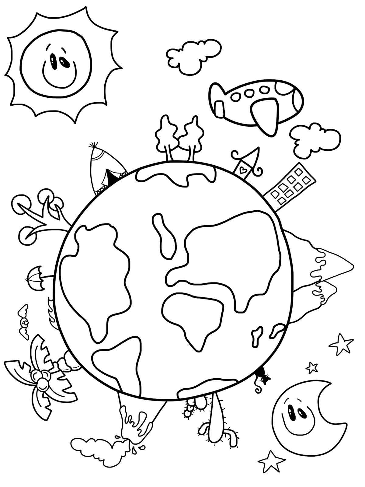 Earth Day Drawing Pics