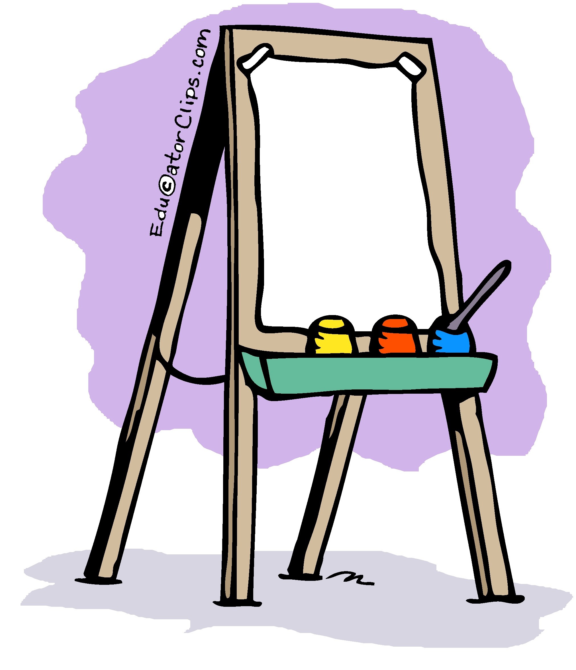 Easel Drawing Image