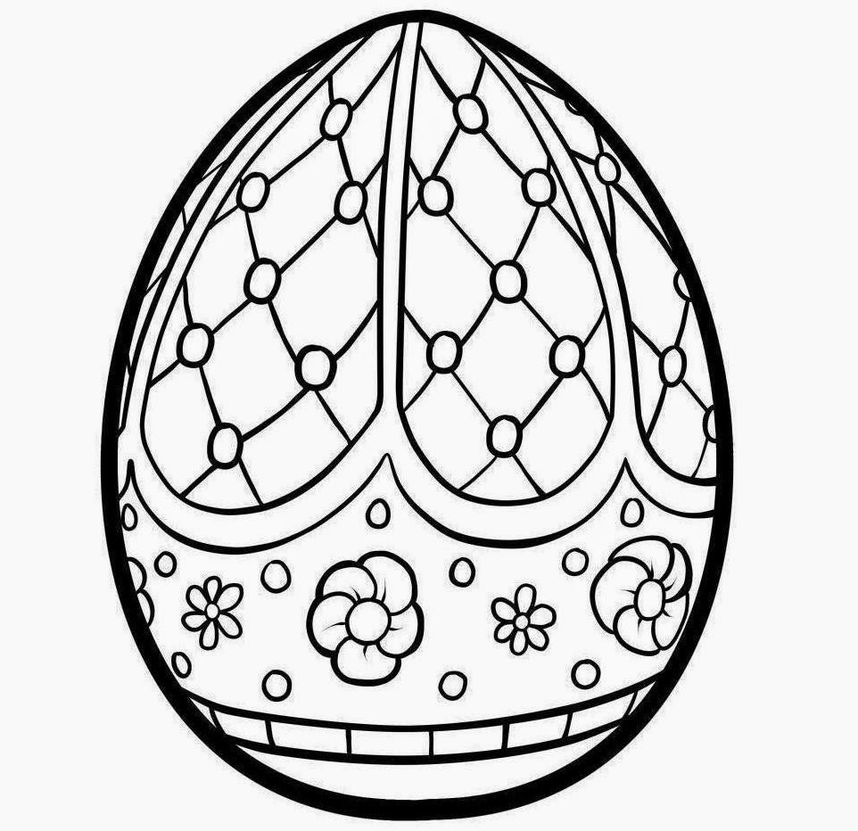 Easter Egg Drawing Pic