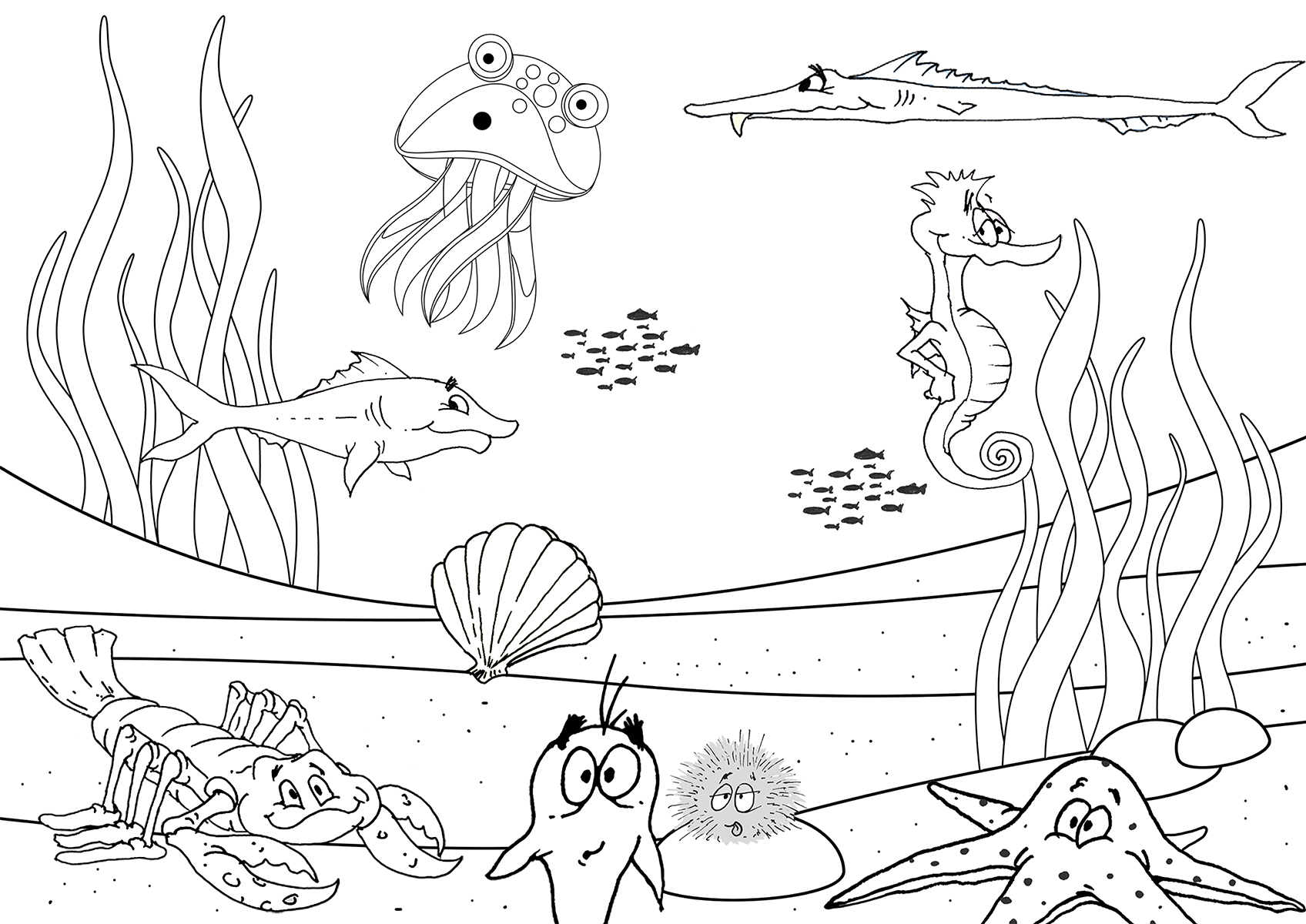 Ecosystem Drawing Image
