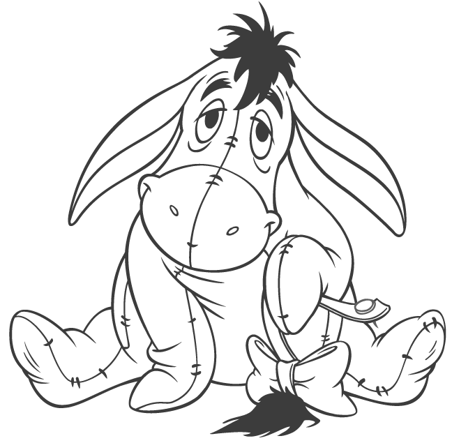 Eeyore Drawing Photo