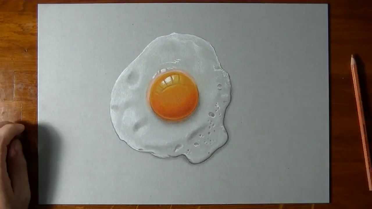 Egg Drawing Realistic