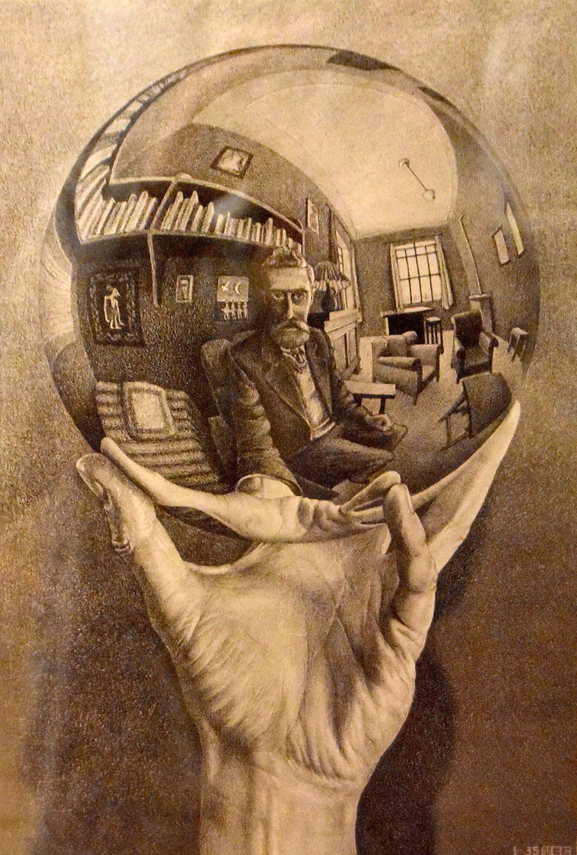 Escher Drawing Realistic