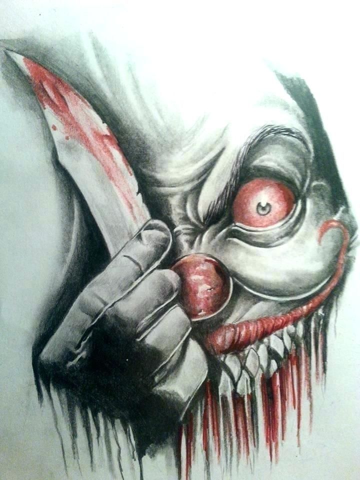 Evil Drawing Realistic
