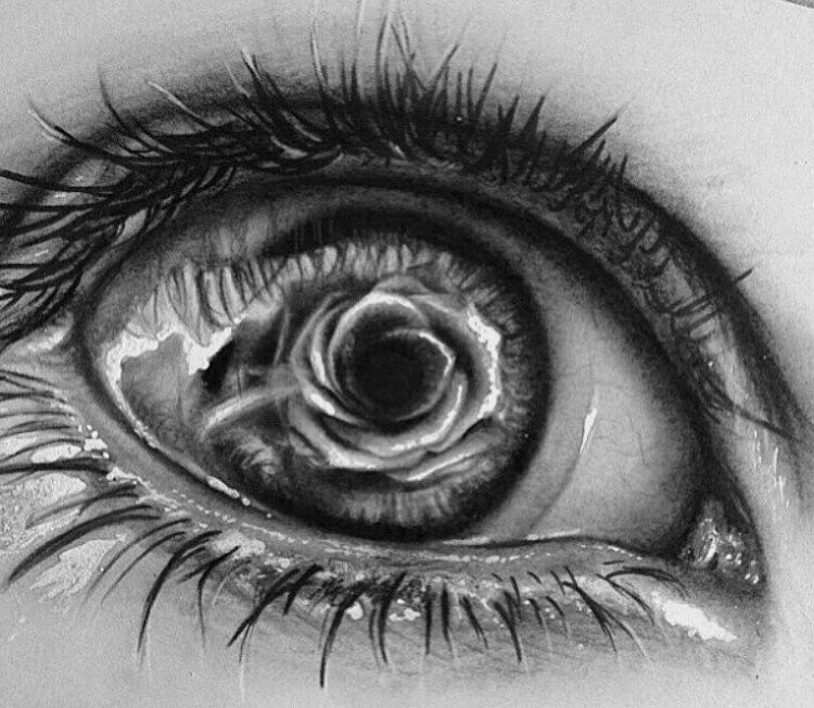 Evil Eye Drawing Pic