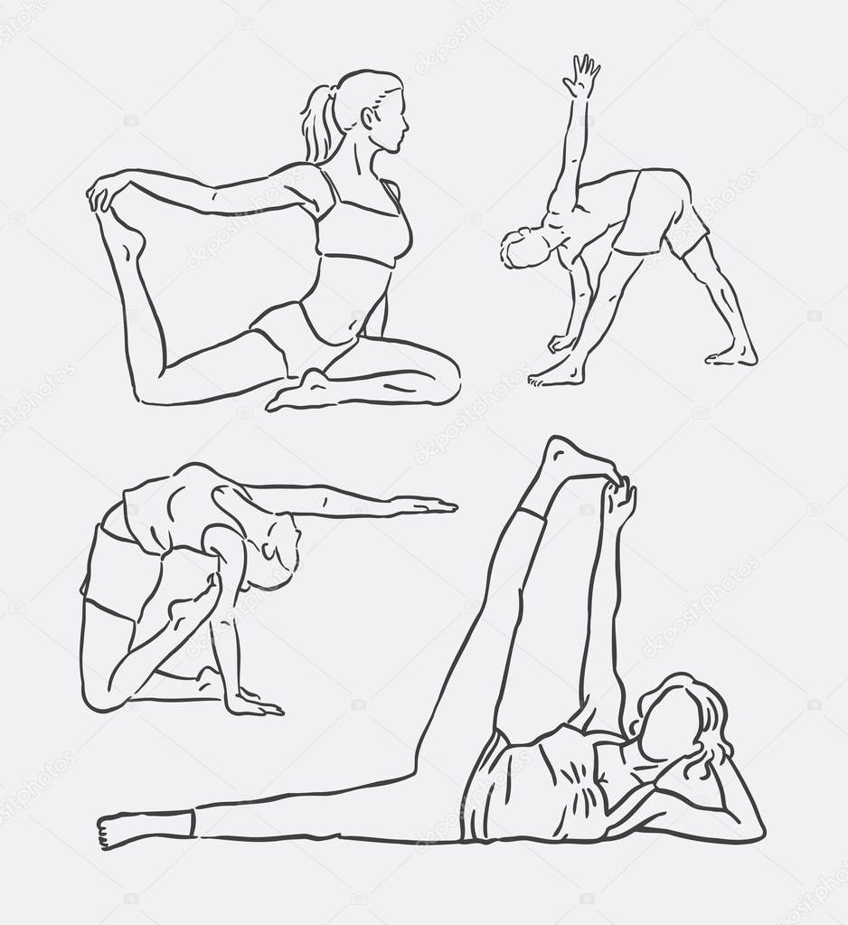 Exercise Drawing Picture