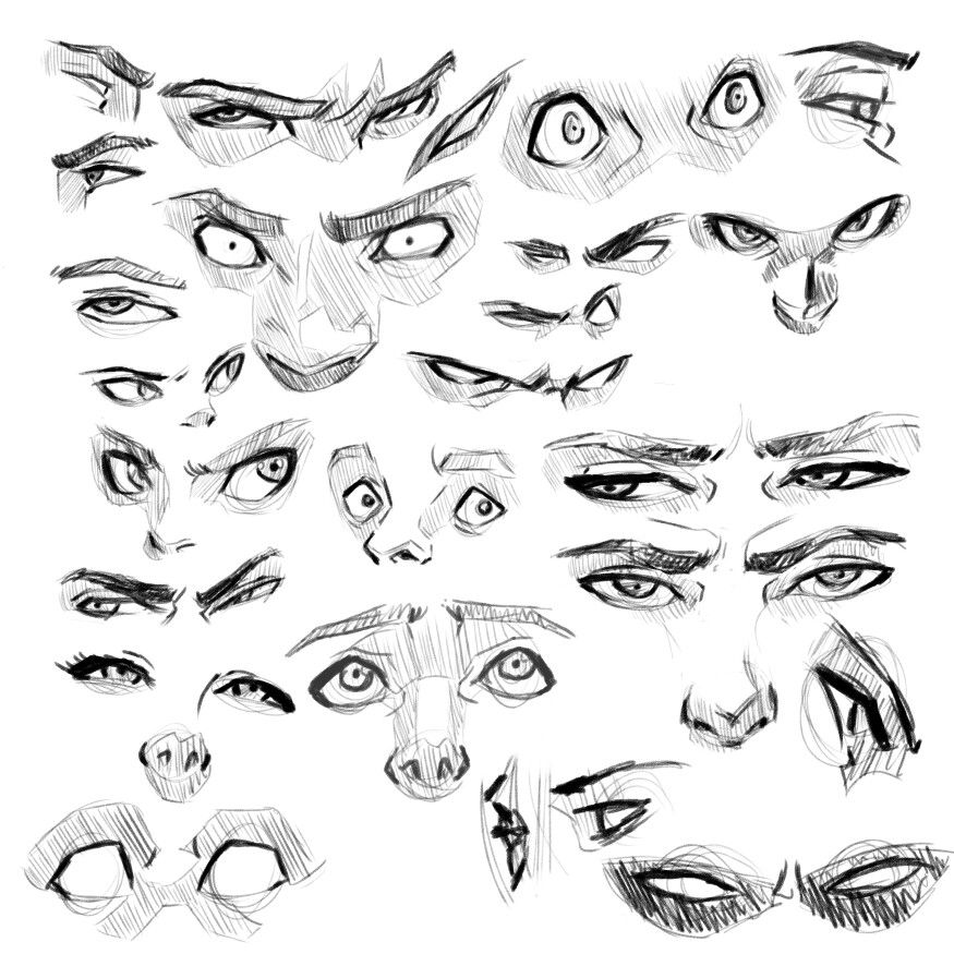 Eye Reference Drawing Pic